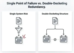 double-docketing-vs-single-point-failure-diagram
