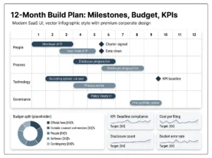 corporate-ip-department-12-month-roadmap-infographic