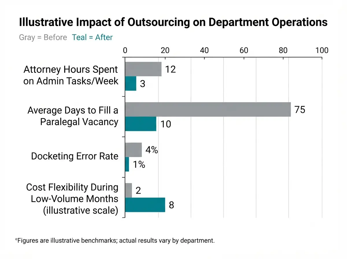 patent-paralegal-outsourcing-for-corporations-benefits-bar-chart