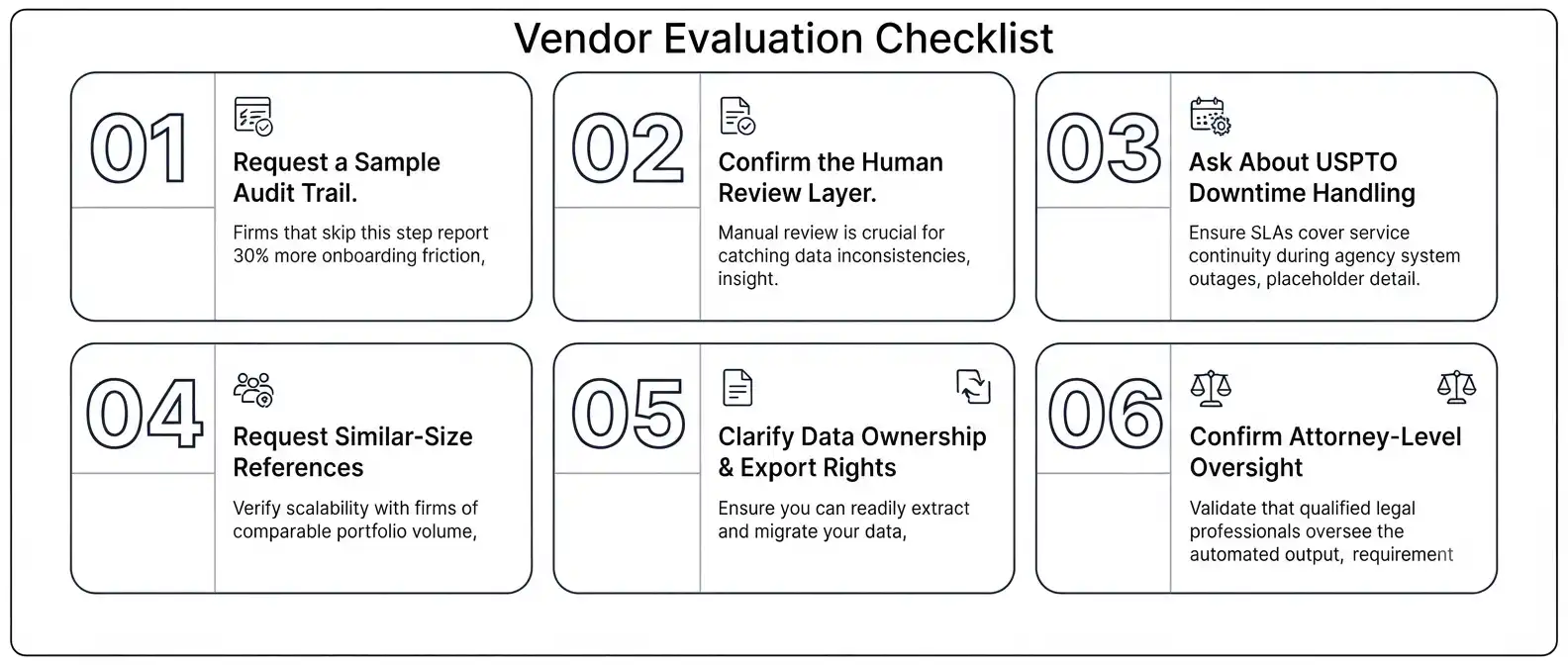 external-docketing-service-vendor-evaluation-checklist